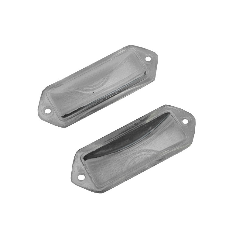 Lente Luz Lanterna Placa Karmann Ghia 1962 a 1972 Nova - Par