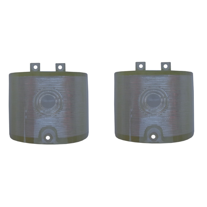 Lente Lanterna Traseira de Ré Aero Willys 1965 A 1966 Novo - Par