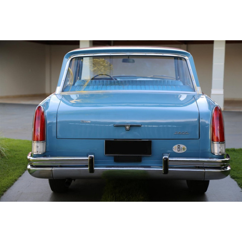 Lente Lanterna Traseira Aero Willys 1965 e 1966 Tingoy Nova - Unitário