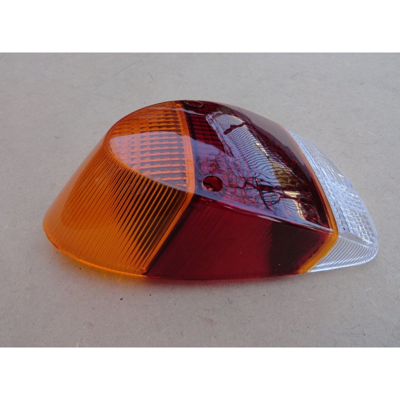 Lente Lanterna Traseira Fusca 1300 1300L 1500 Tricolor Plástico