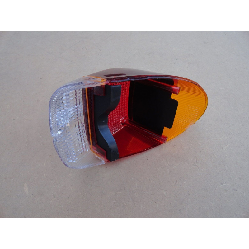 Lente Lanterna Traseira Fusca 1300 1300L 1500 Tricolor Plástico