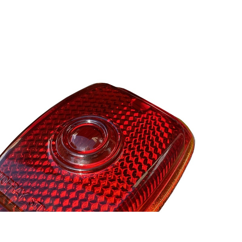 Lente Vidro Lanterna Traseira Chevrolet Boca Sapo 1947 a 1953 Importada - Par