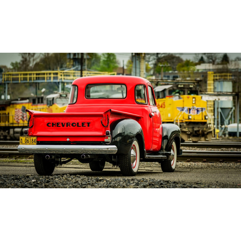 Lente Vidro Lanterna Traseira Chevrolet Boca Sapo 1947 a 1953 Importada - Par