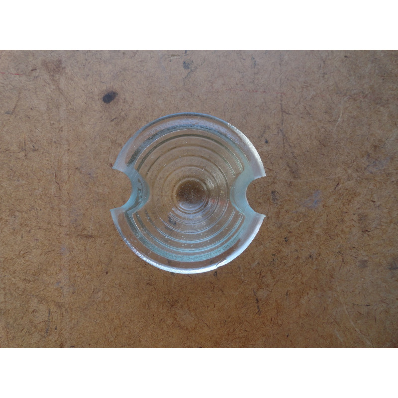 Lente Vidro Pisca Gordini e Dauphine 6cm