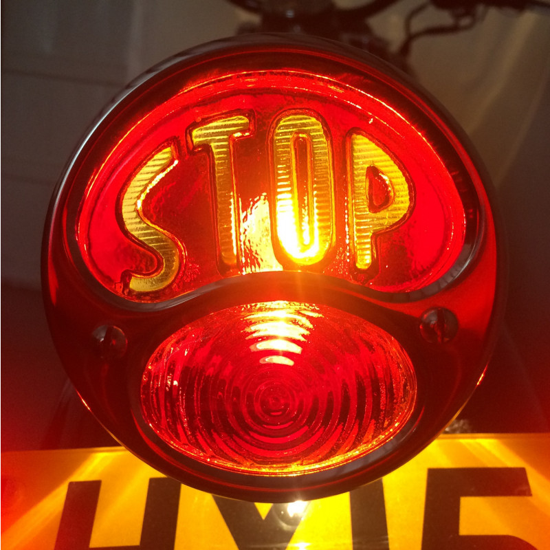 Lente Lanterna Traseira STOP Ford 28 à 31 Importada - Unitário