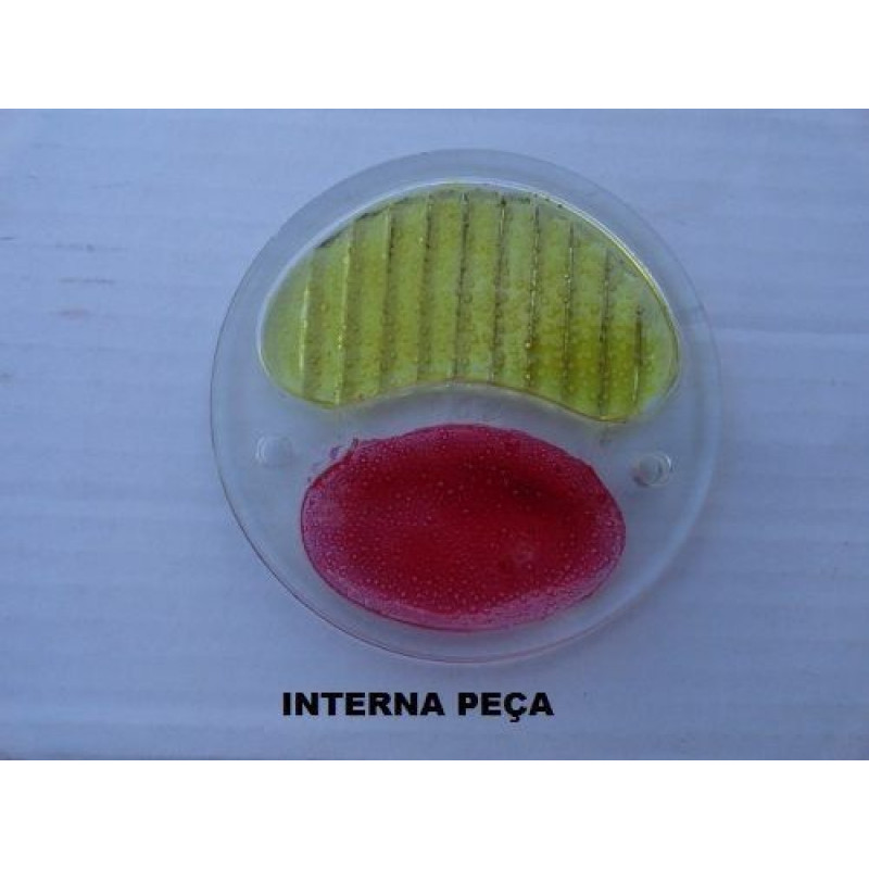 Lente Lanterna Traseira Ford A 1928 a 1931 Fordinho - Par