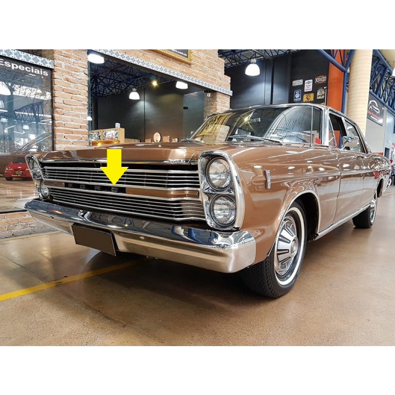 Letra D do Emblema Ford Galaxie LTD Landau até 1972 Original Novo