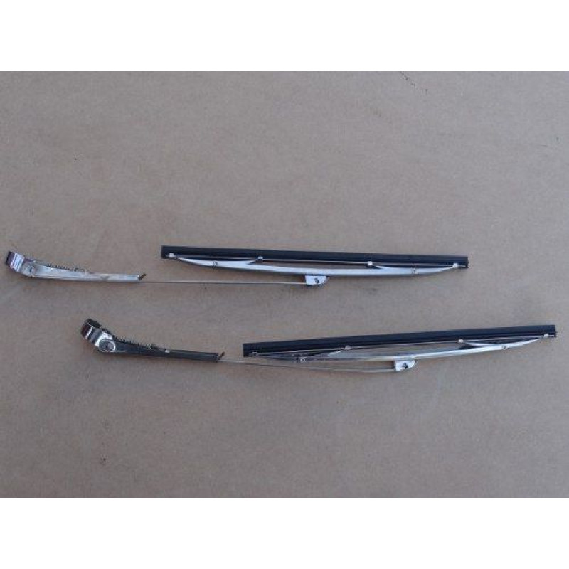 Haste e Palheta Limpador Chevrolet Brasil 58 à 62 Importado - Par