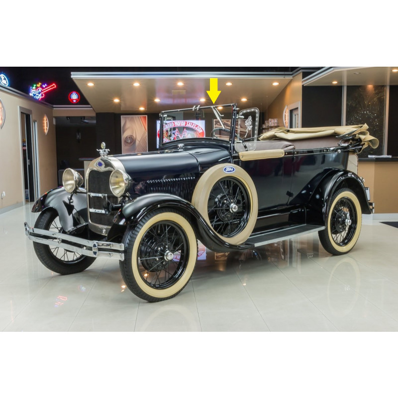 Limpador Manual Parabrisa Ford A 28 a 31 Importado