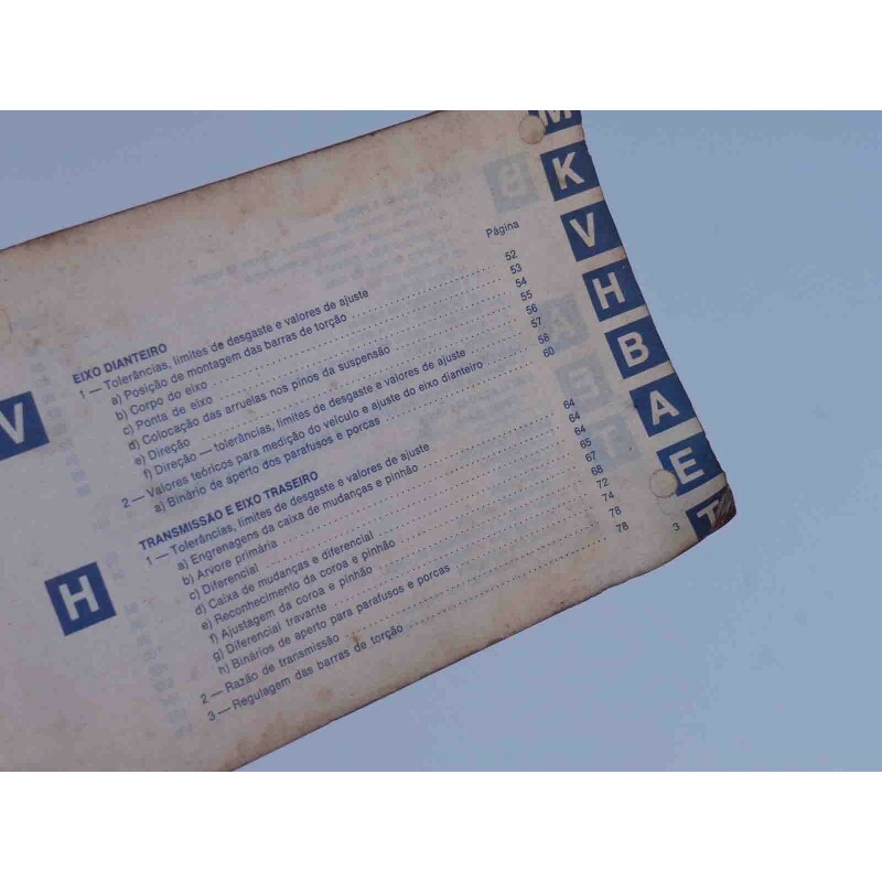 Livreto Manual com Exatidão Volkswagen até 1979 Original Usado