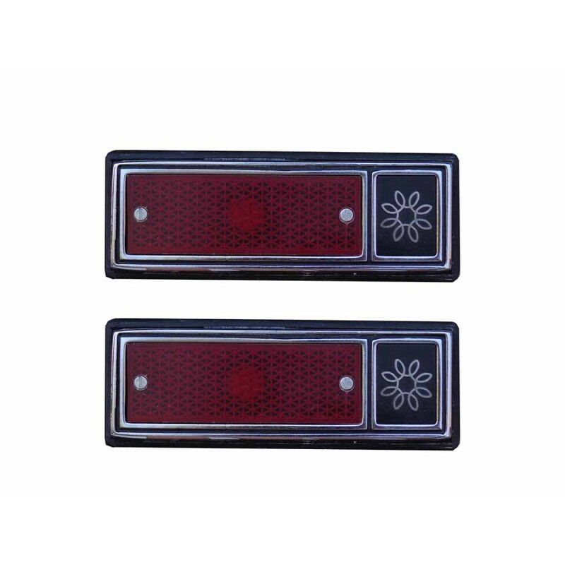 Luz Lanterna Cortesia Interna Porta Opala Caravan - Par