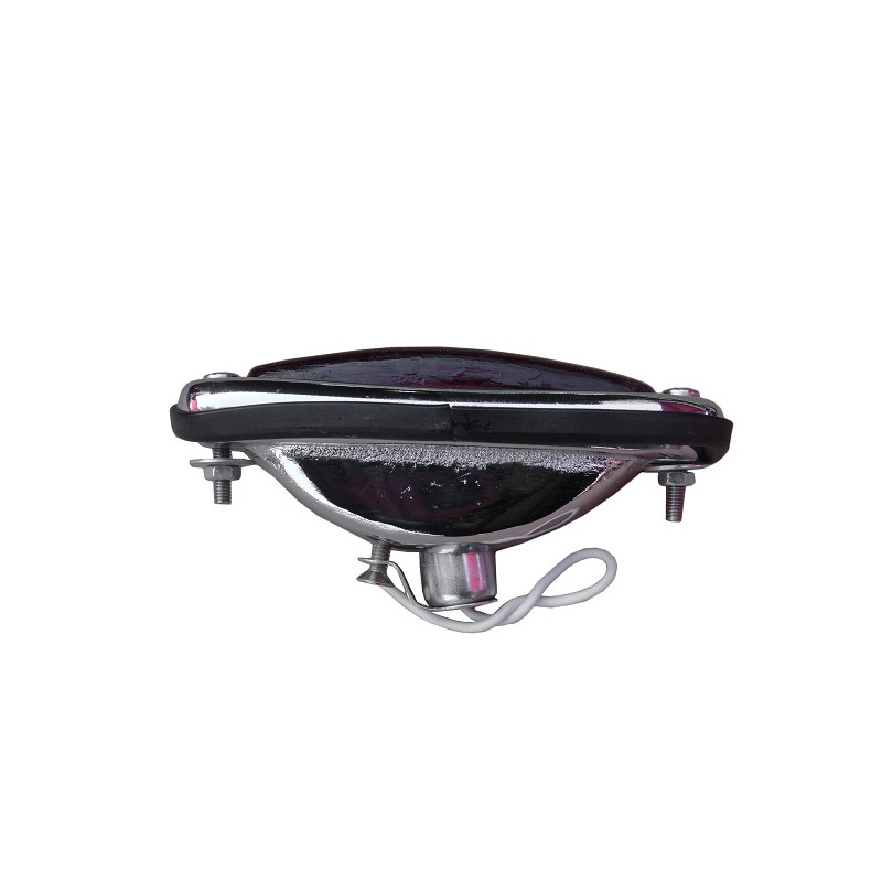 Lanterna Luz Freio VW Kombi Cromado Lente Resina Novo