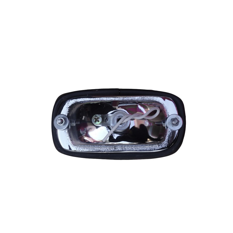 Lanterna Luz Freio VW Kombi Cromado Lente Resina Novo