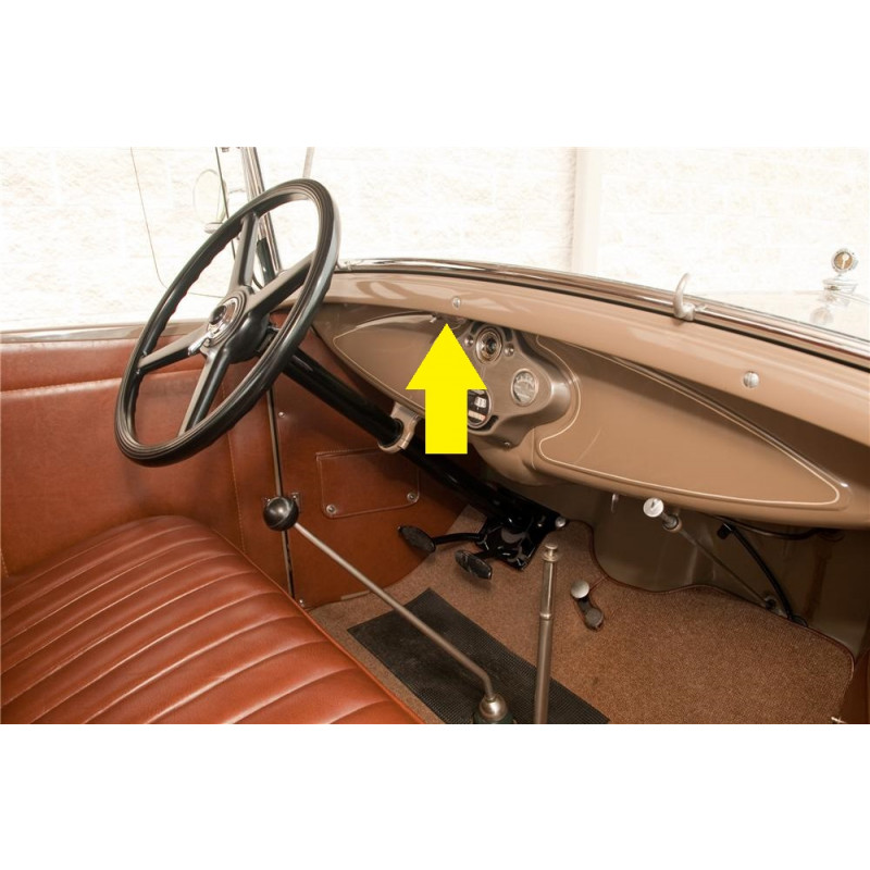Luz Painel Instrumentos Ford A 1930 e 1931 Carro Fechado Narizinho Importado