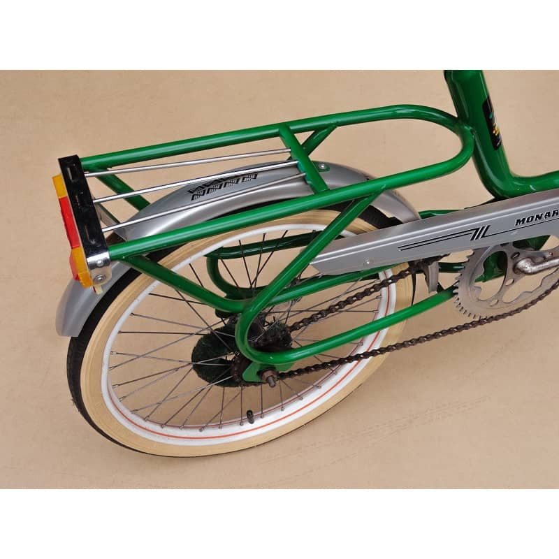 Bicicleta Antiga Monark Monareta 76 Aro 20 Verde Original Restaurada