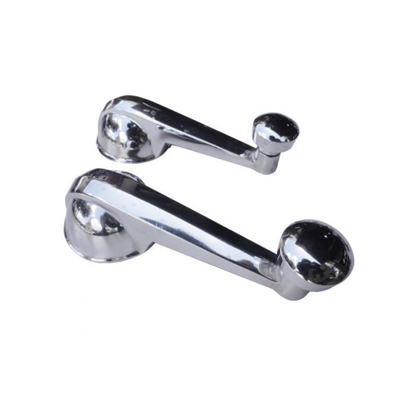 Maçaneta Externa Interna Manivela Calços C-1416 Veraneio  até 88 - Kit