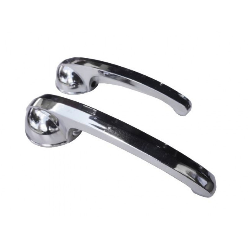 Maçaneta Externa Interna Manivela Calços C-1416 Veraneio  até 88 - Kit