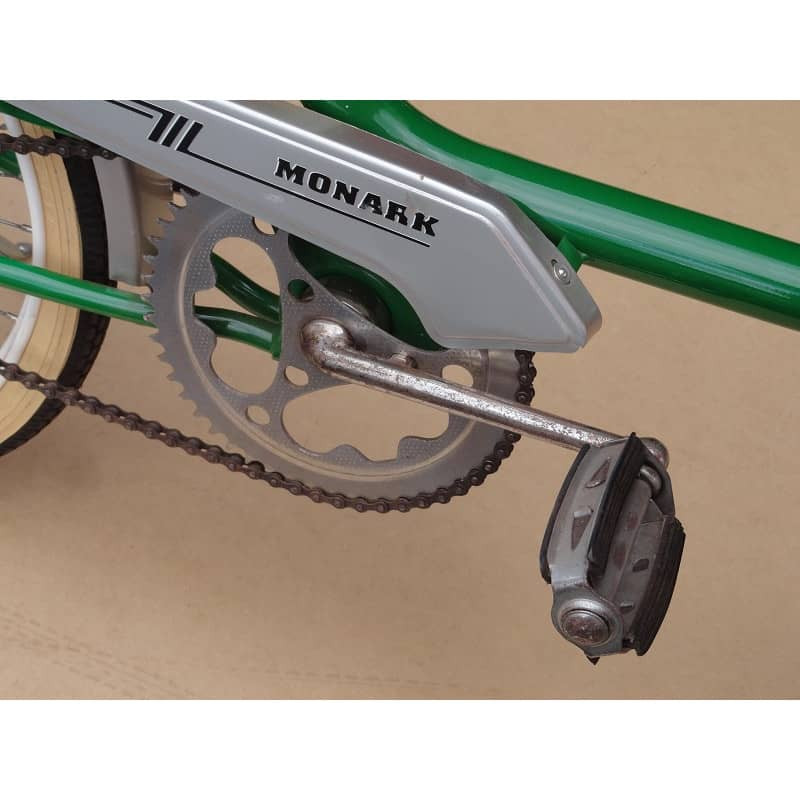 Bicicleta Antiga Monark Monareta 76 Aro 20 Verde Original Restaurada