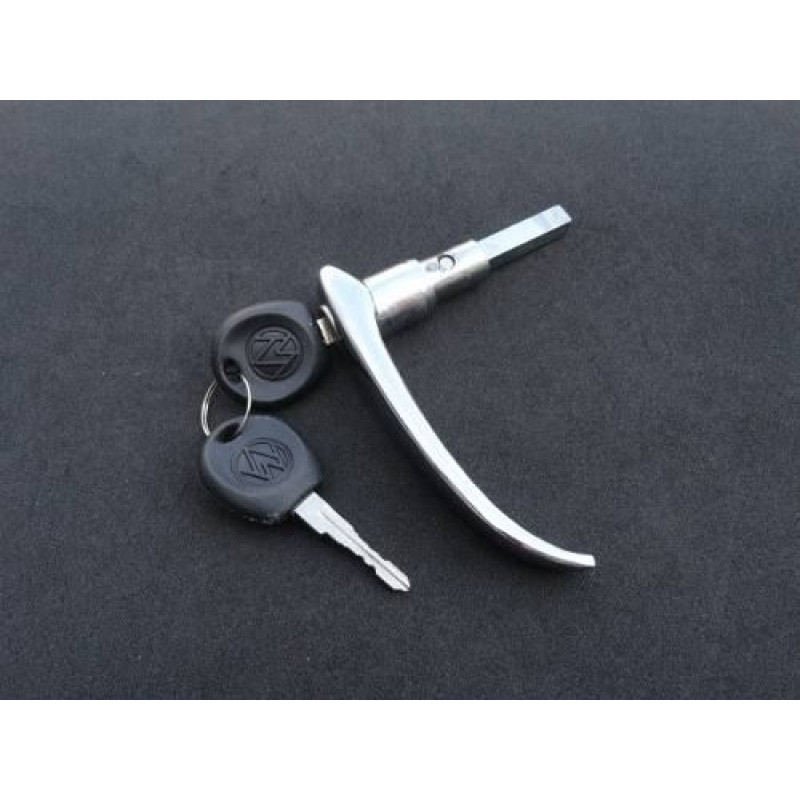 Maçaneta Externa Porta Meio com Chave Clipper até 96