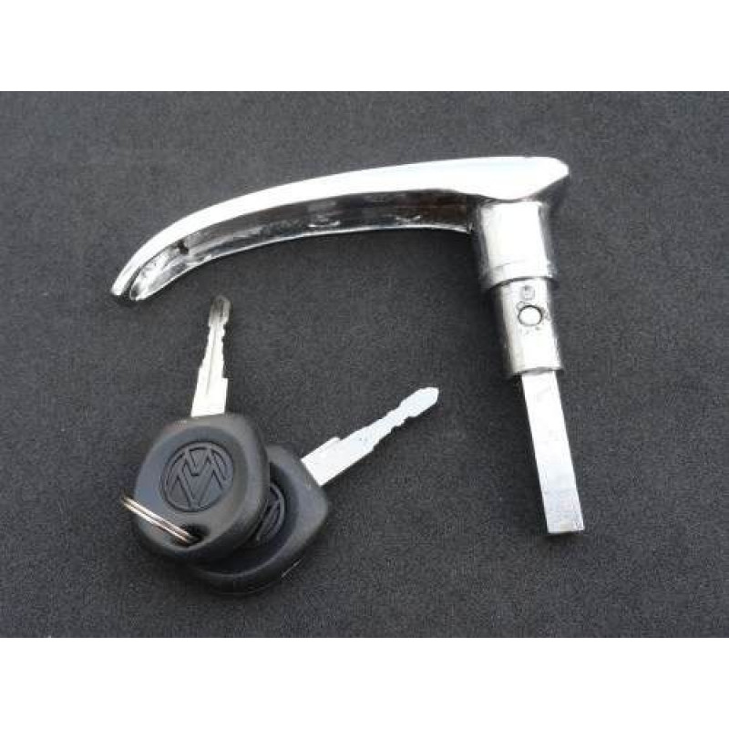 Maçaneta Externa Porta Meio com Chave Clipper até 96