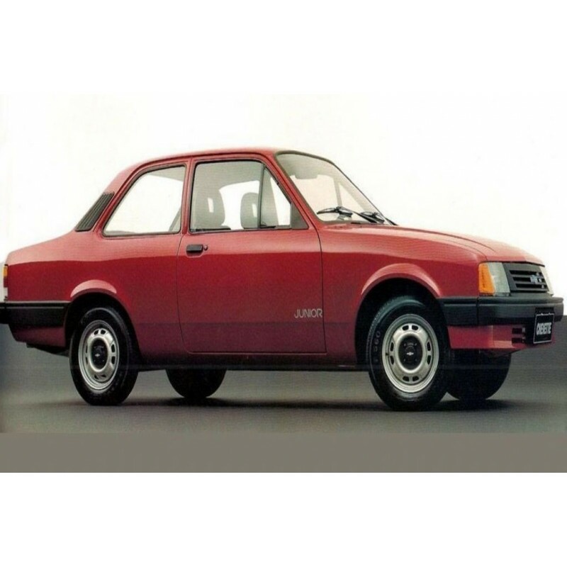 Maçaneta Externa da Porta Chevette, Marajó Sem Chave Preta Lado Direito