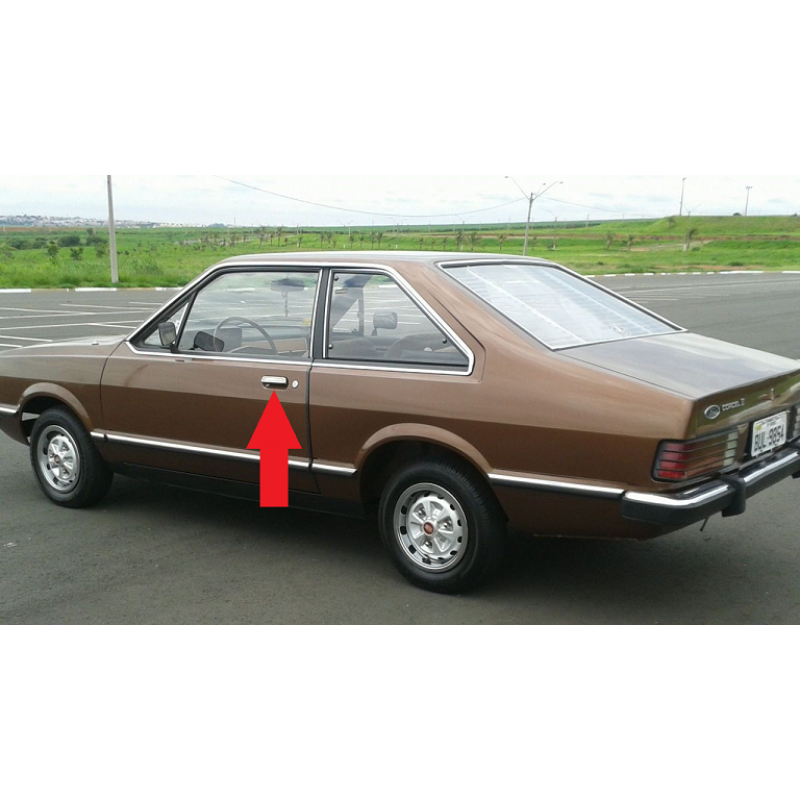 Maçaneta Externa Dianteira Esquerda Corcel II Belina II Del Rey