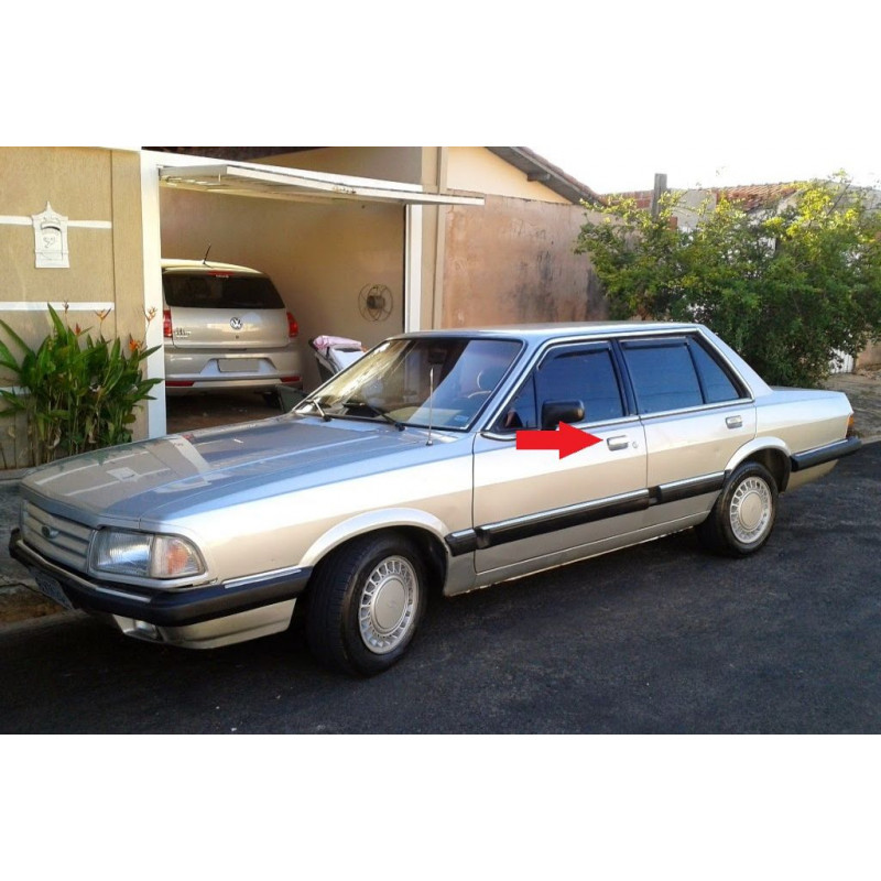 Maçaneta Externa Dianteira Esquerda Del Rey 4 Portas 82 à 91