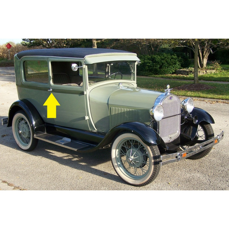 Maçaneta Externa Porta com Chave Ford A 1928 a 1929 Importada Direita