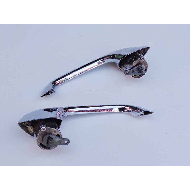 Maçaneta Externa Ford Fairlane Galaxie 1959 Original Usada - Par