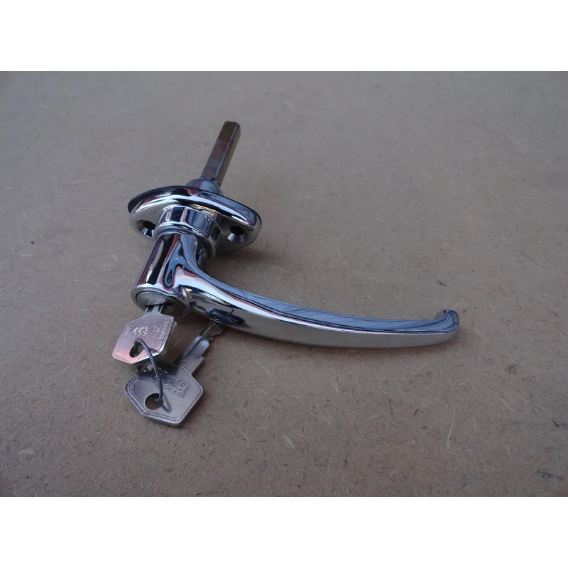 Maçaneta Externa Jaguar XK-120 XK-140 Importada Com Chave