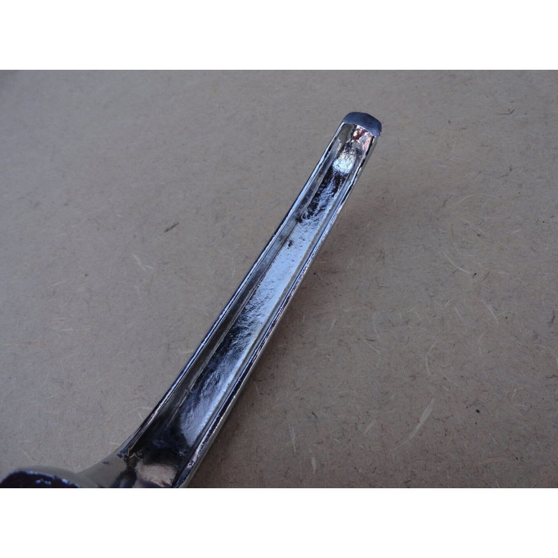 Maçaneta Externa Original Cromada Esquerda Boca de Sapo 1947 a 1951