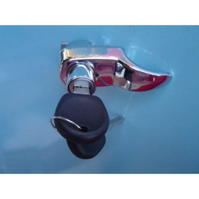 Maçaneta Externa Tampa do Motor com Chave p/ Variant I II, TL e Brasília