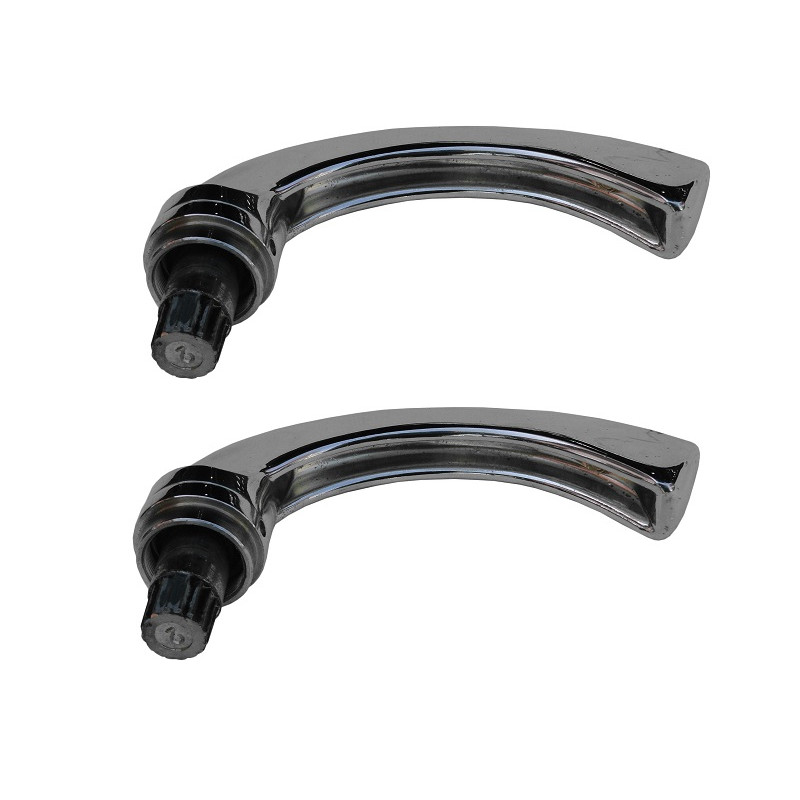 Maçaneta Interna Caminhão Mercedes LP321 Cara Chata Nova - Par