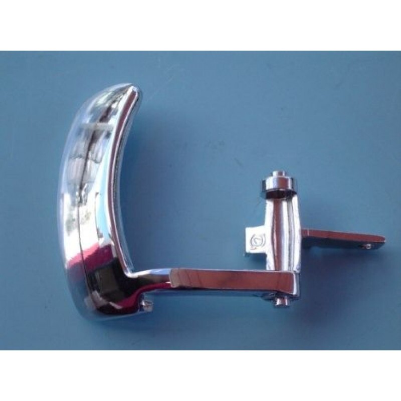 Maçaneta Interna Porta Cromada Direita Silverado