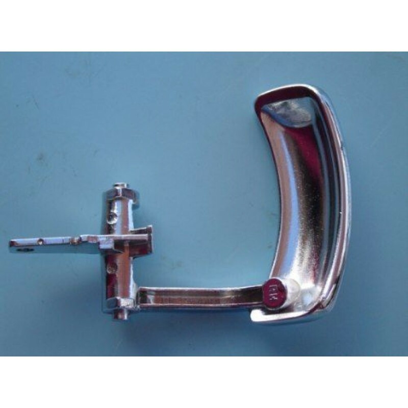 Maçaneta Interna Porta Cromada Direita Silverado