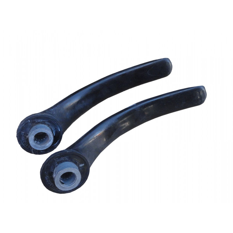 Maçaneta Interna Porta Dianteira Kombi Corujinha Preta Par