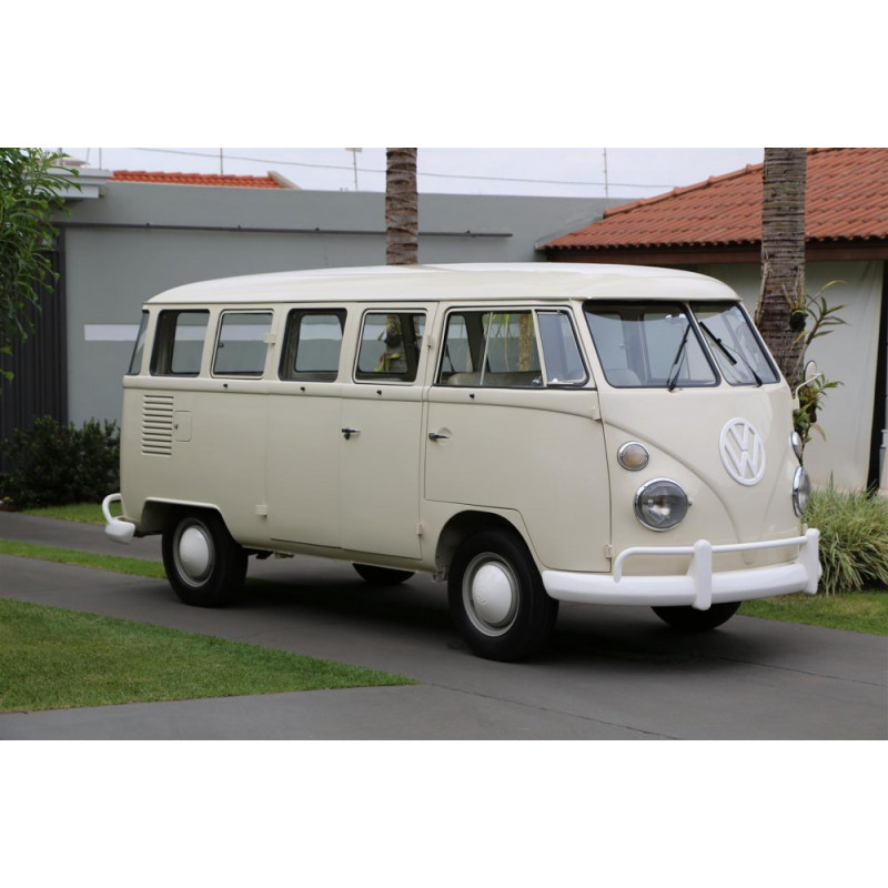 Maçaneta Interna Porta Dianteira Kombi Corujinha Preta Par