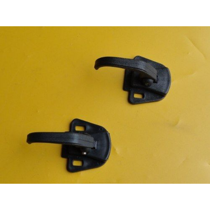 Maçanetas Internas Porta Preto Opala Caravan  - Par