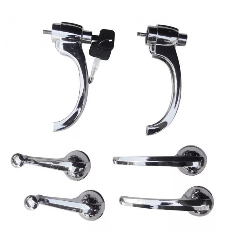 Maçaneta Externa Interna e Manivela Marta Rocha 55 à 59 - Kit S/ Calços