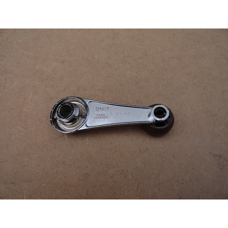 Manivela Maçaneta de Vidro Marrom Opala Caravan Chevette 