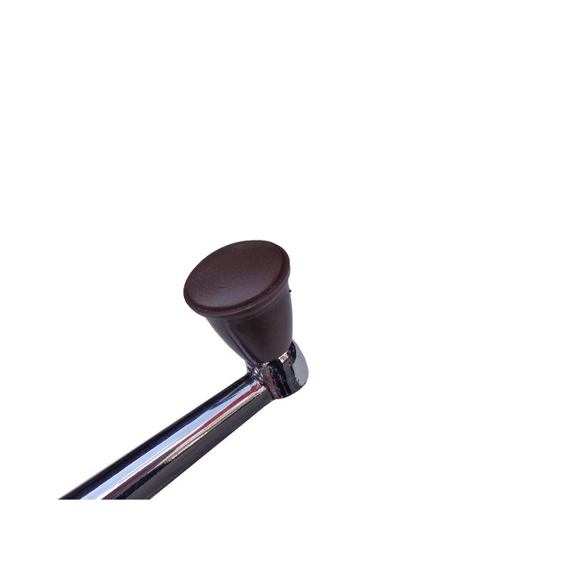 Manivela Vidro Cromada Marrom Volkswagen Fusca até 1970 Nova