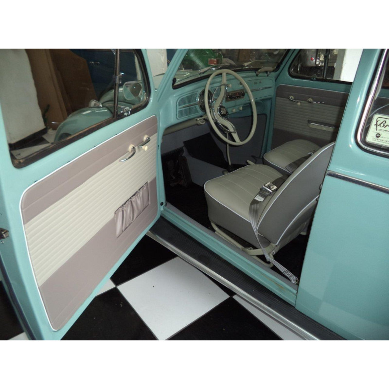 Manivela Vidro Cromada Marrom Volkswagen Fusca até 1970 Nova