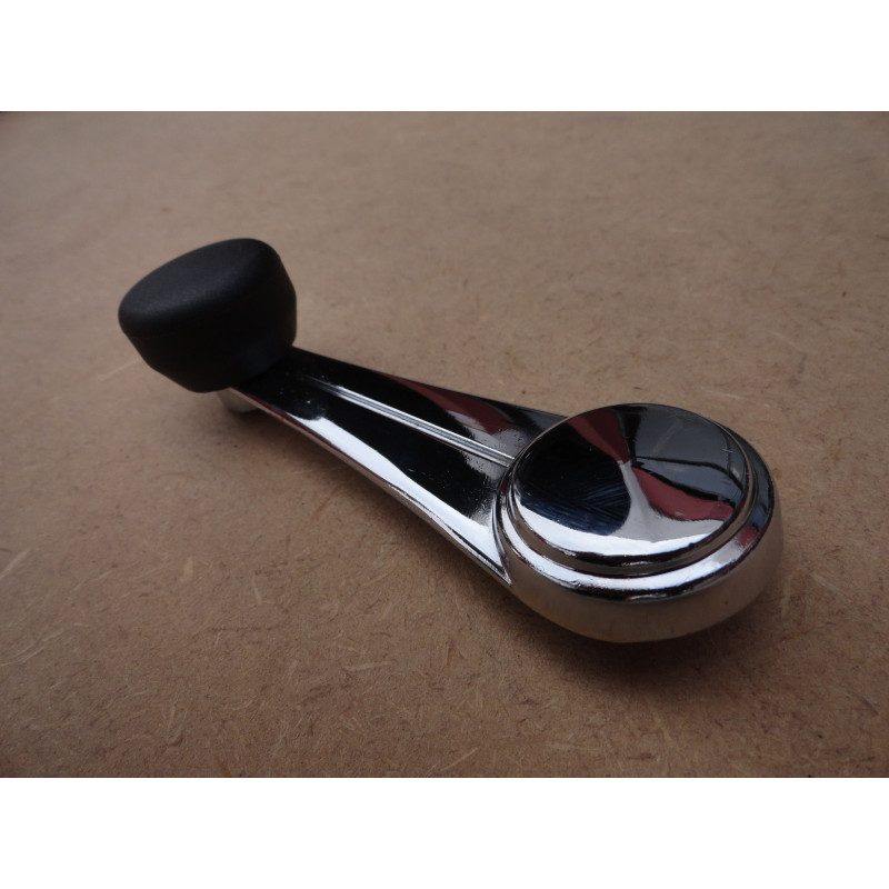 Manivela Maçaneta do Vidro Preta Opala Caravan Chevette