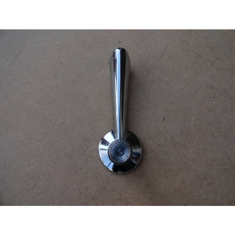Manivela Vidro Rural F-75 67 em diante Cromada Nova