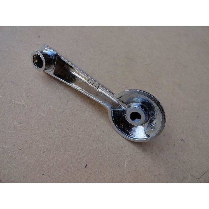 Manivela Vidro Rural F-75 67 em diante Cromada Nova