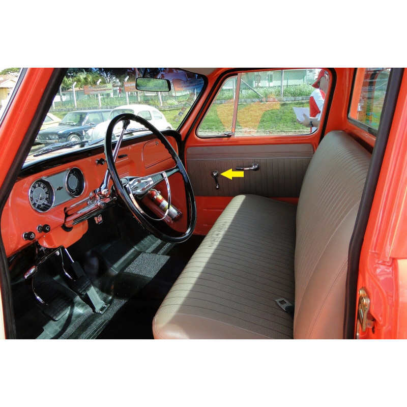 Manivela Vidro C-10 C-14 Veraneio 1964 a 1978 Parafuso