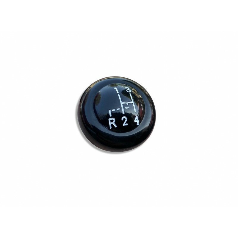 Manopla Câmbio Fusca 1967 Em Diante com Marcação Marcha Preta Bola Alavanca