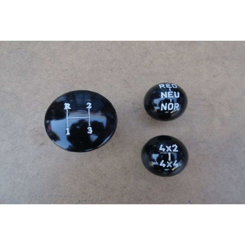 Manopla Câmbio Jeep Rural F-75 3 Marchas