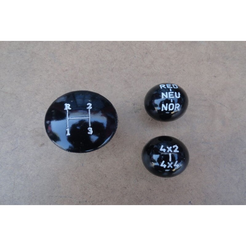 Manopla Câmbio Jeep Rural F-75 3 Marchas