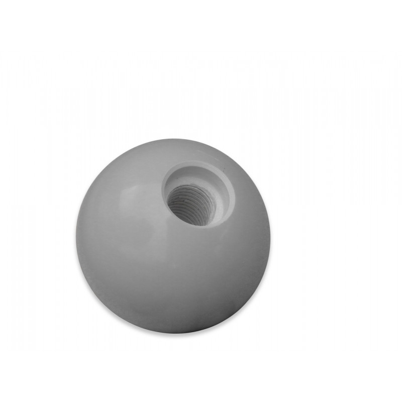 Manopla Câmbio Branca Opala Caravan 4 Marchas Em Baixo